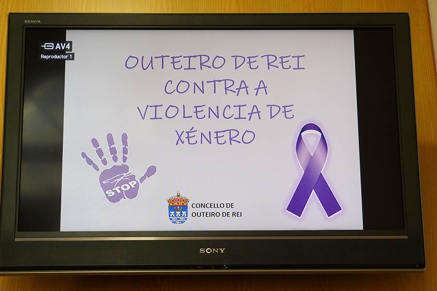 Outeiro de Rei contra a violencia de xénero