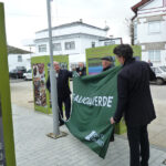 Izado da Bandeira Verde en Outeiro de Rei