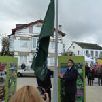 Izado da Bandeira Verde en Outeiro de Rei