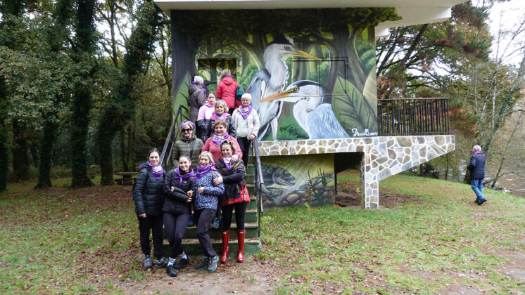 Andaina popular contra a violencia de xénero do Concello de Outeiro de Rei