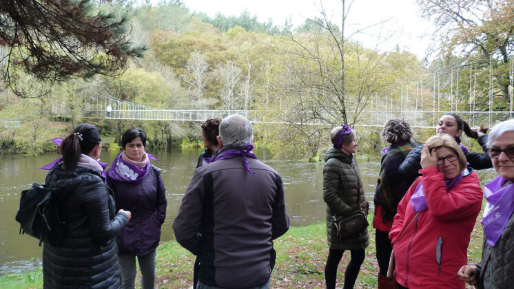 Andaina popular contra a violencia de xénero do Concello de Outeiro de Rei