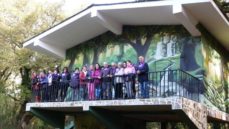 Andaina popular contra a violencia de xénero do Concello de Outeiro de Rei