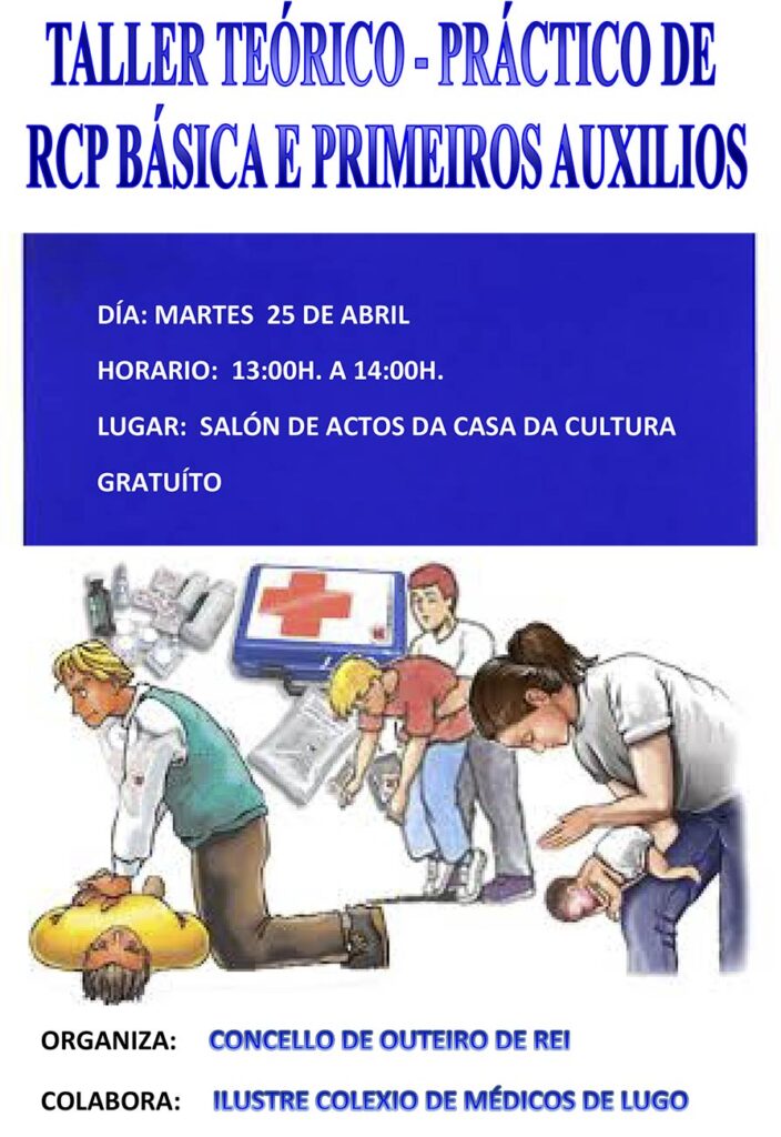 Taller de RCP BÁSICA E PRIMEIROS AUXILIOS