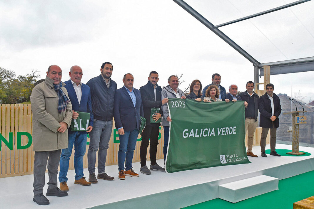 Acto de entrega do distintivo Bandeira Verde