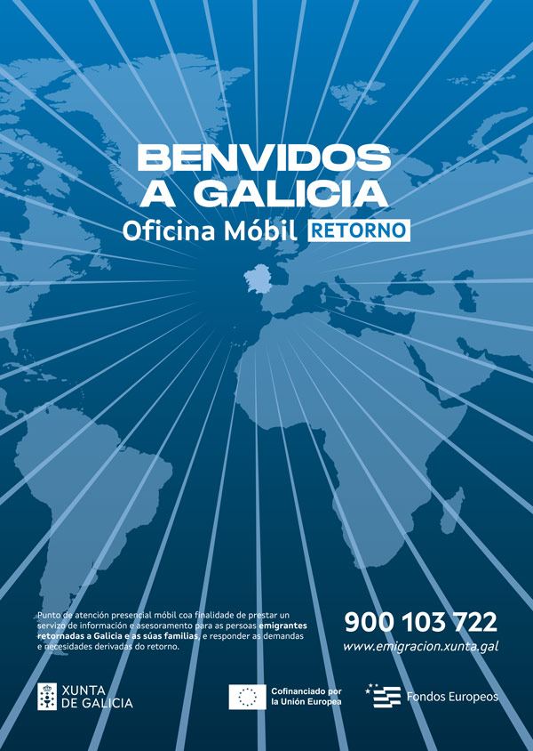 Benvidos a Galicia - oficina móbil retorno