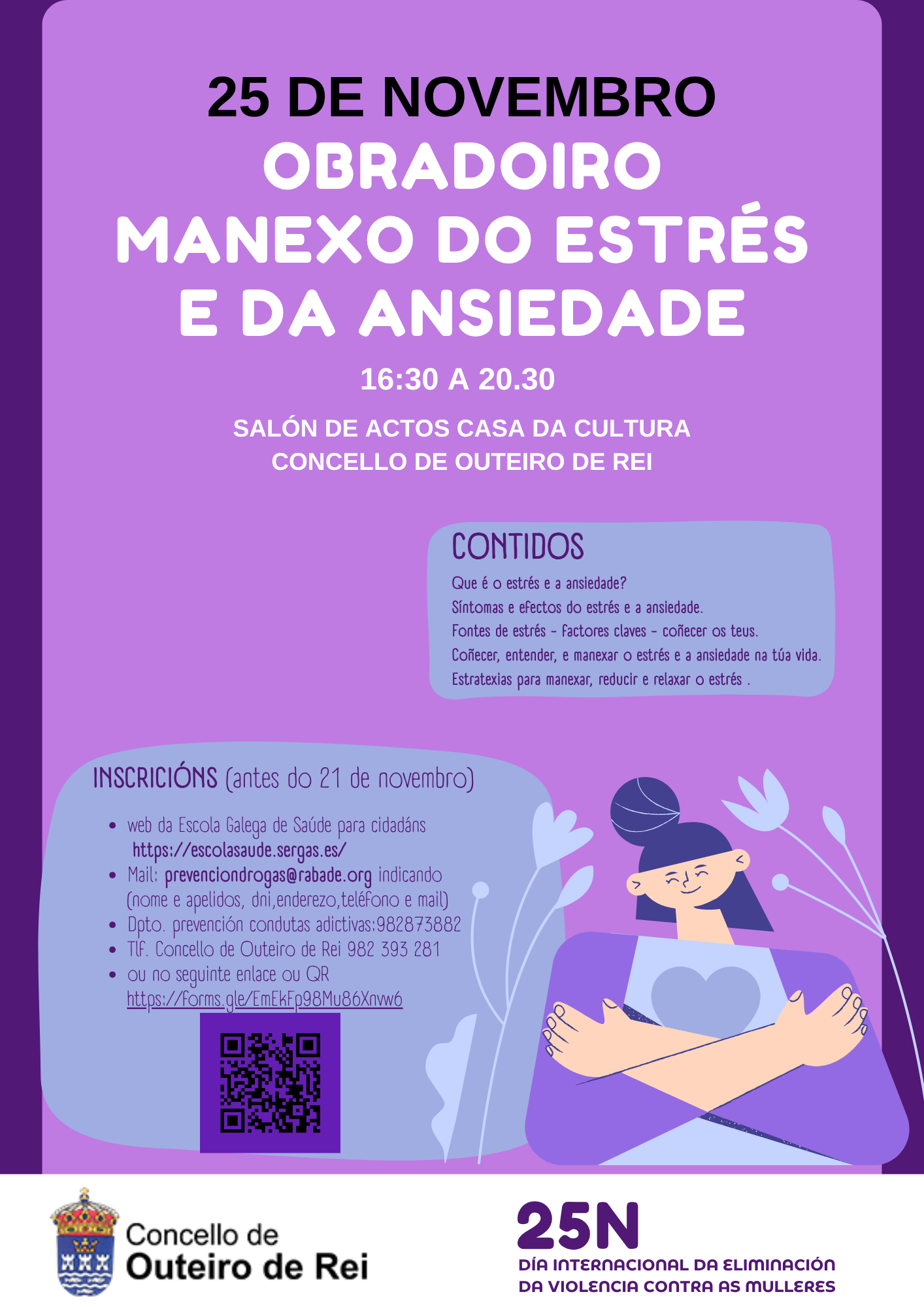 Obradoiro Manexo de Estrés e ansiedade