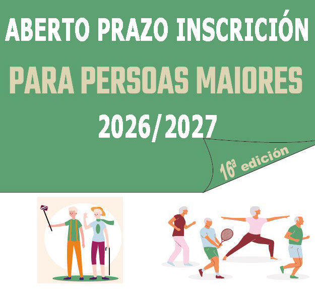 Actividades para Persoas Maiores 2026